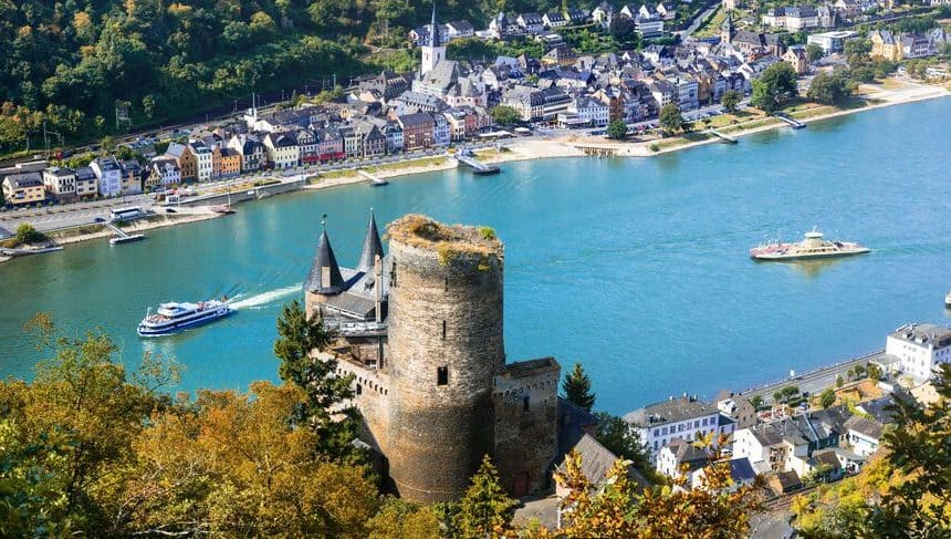 Wo ist das untere Mittelrheintal?