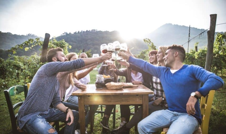 Wo ist das Weinfest am Rhein?