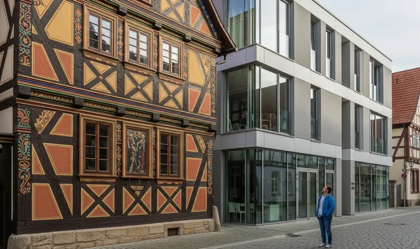 Zwischen Fachwerk und Moderne: Architektonische Zeitreisen in deutschen Kleinstädten